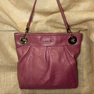COACH 17605 Ashley Leather Hippie Cross Body Bag